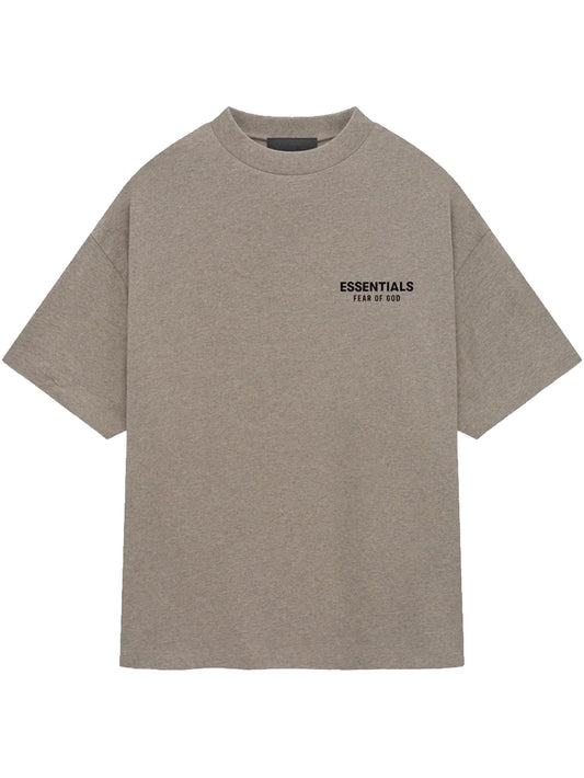 Fear of God Essentials Jersey Crewneck Tee Heather Gray