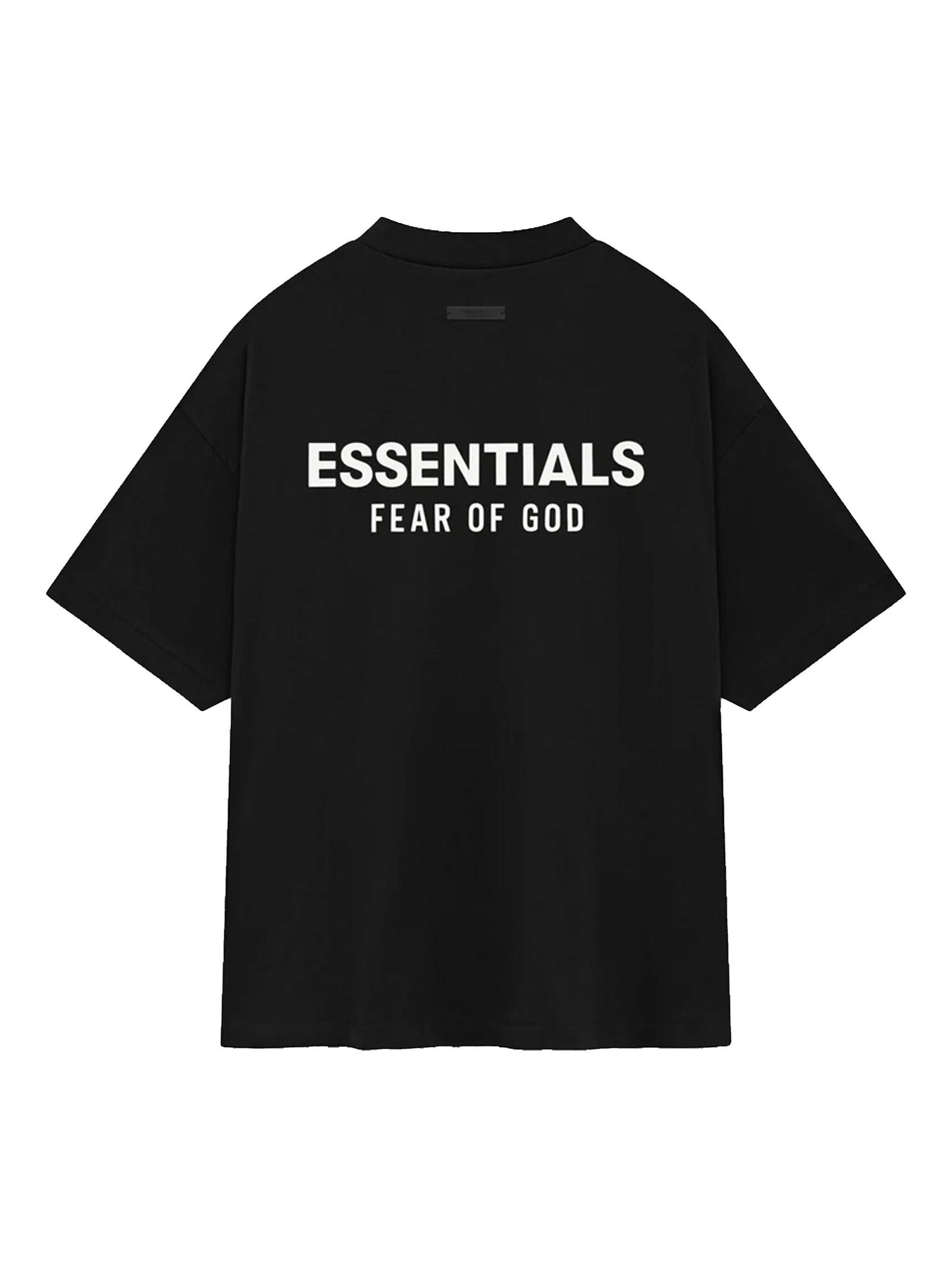 Fear of God Essentials Jersey Crewneck Tee (FW24) Black