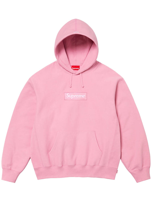 Supreme Box Logo Hooded Sweatshirt Sweatshirt (FW24) Pink