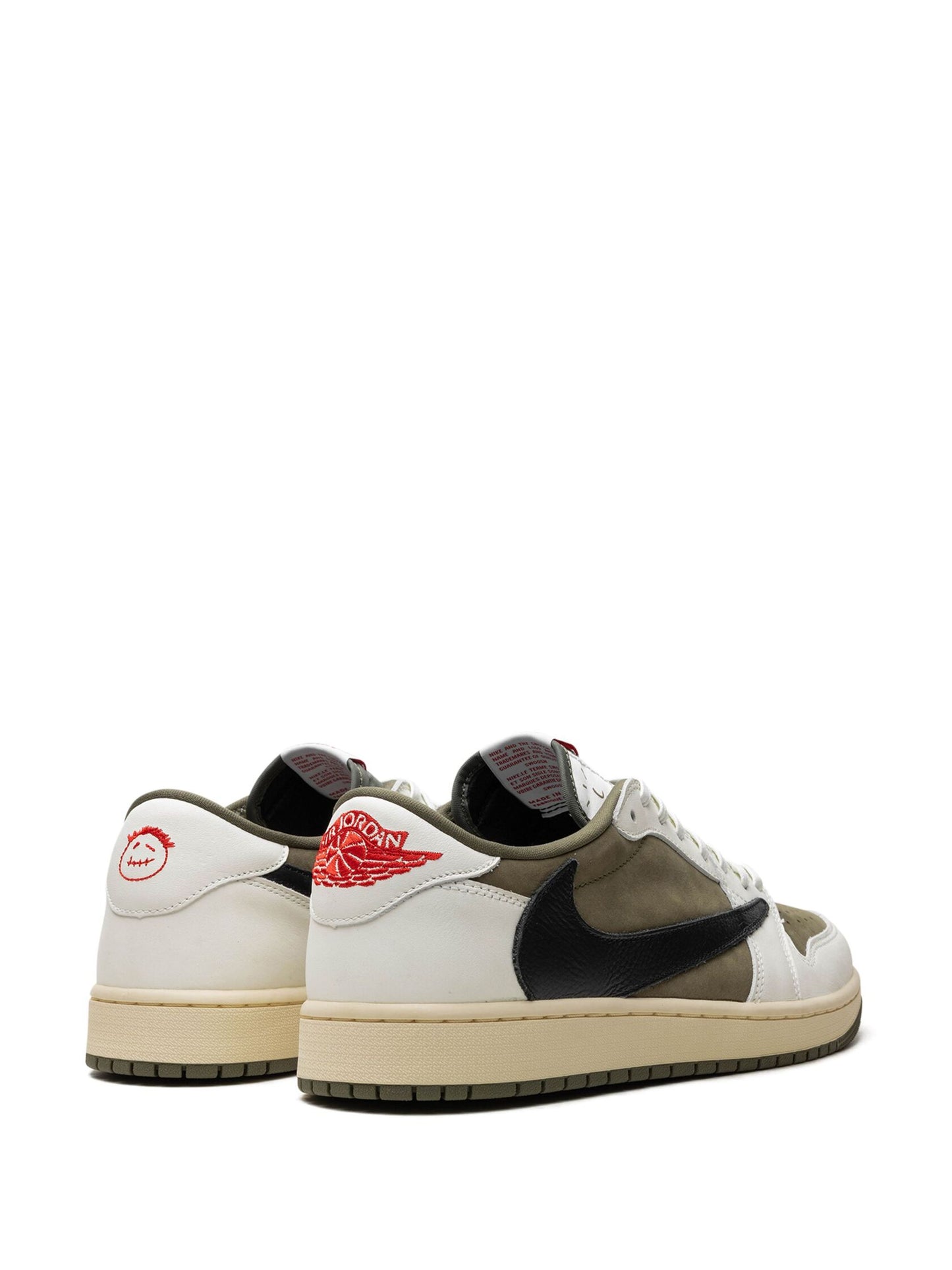 Jordan 1 Retro Low OG SP Travis Scott en verde oliva medio